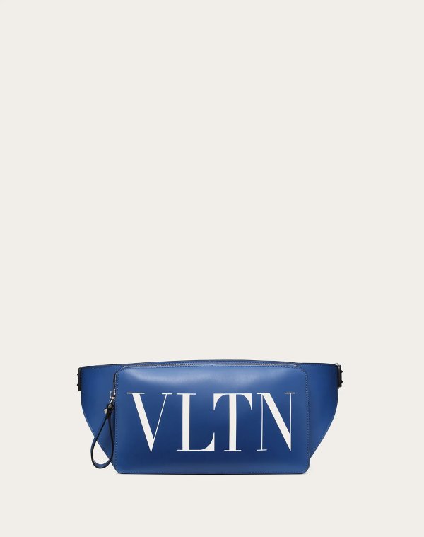 LEATHER VLTN BELT BAG for Man | Valentino Online Boutique