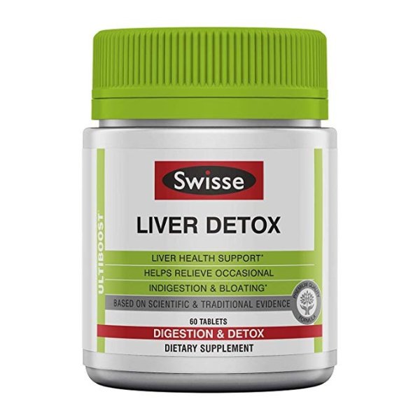 Ultiboost Liver Detox Tablets, 60 Count