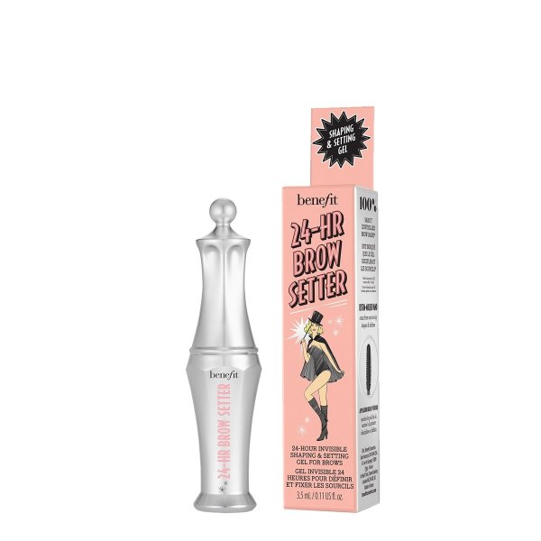 24-Hour Brow Setter Clear Brow Gel Travel Size Mini | Benefit Cosmetics