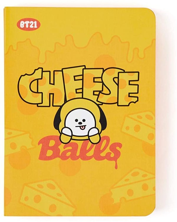 Official Merchandise by Line Friends - CHIMMY Character Sweet Edge Color Notebook