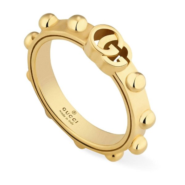 GG logo黄金戒指