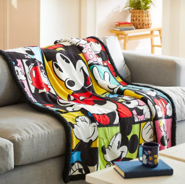 Mickey and Minnie Mouse Throw | shopDisney