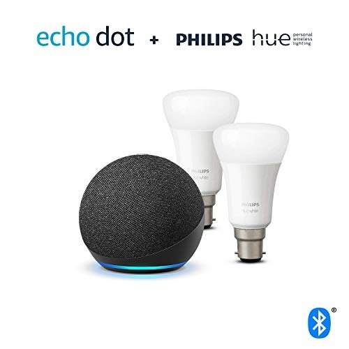 All-new Echo Dot (4代) + Philips 白炽灯2个