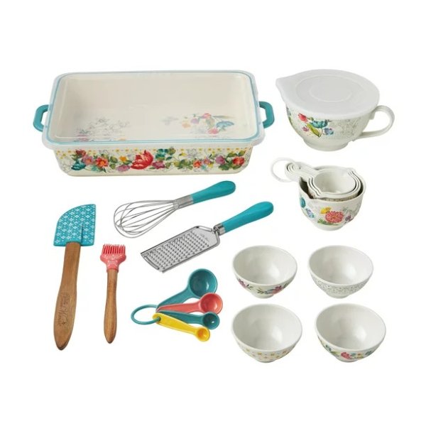 Farberware Professional 23-piece Red Mix and Measure Baking Set 