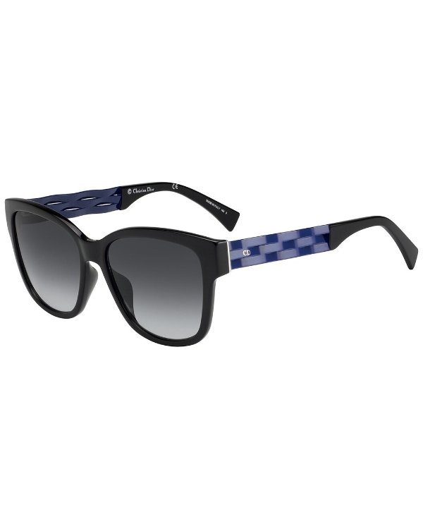 Christian Dior Women's Ribbon Square 55mm Sunglasses