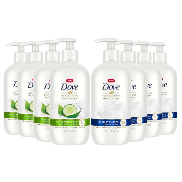 Deep Cleansing Hand Wash 13.5 fl oz, 8-pack