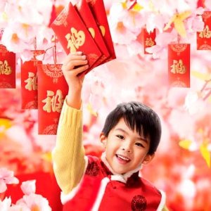 穿唐装、收红包、吃水饺——北美的孩子也懂春节