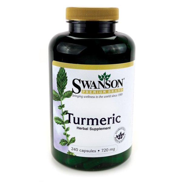 Turmeric Supplement 720 mg 240 Pills - Swanson Health Products