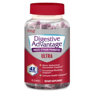 Digestive Advantage 水果味益生菌软糖 65粒 守护肠胃健康