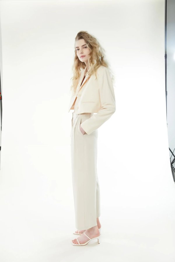 WIDE LEG PANT $48 PT-8420-W Oatmeal;Toasted Almond PT-8420-W $68 $48.00