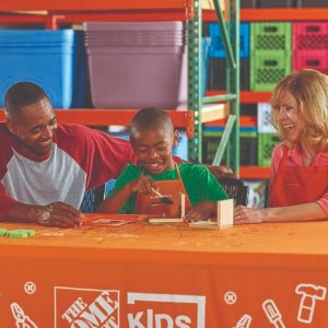 预告：8月The Home Depot 免费的儿童手工作坊活动