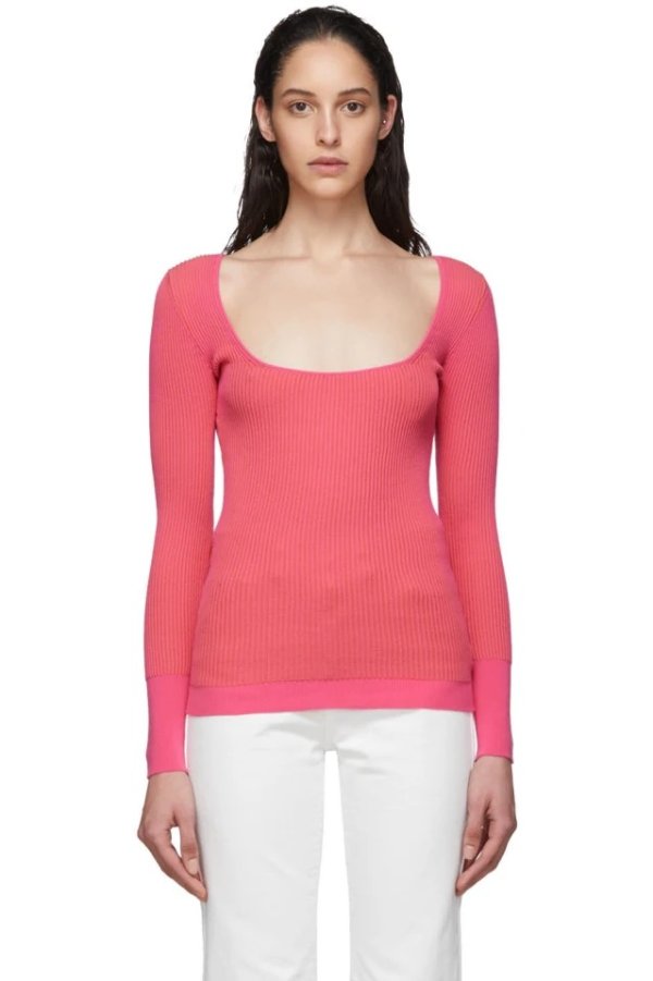 Pink 'Le Maille Rosa' Sweater