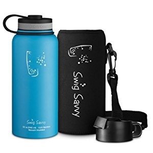 SWIG SAVVY Stainless Steel Vacuum Insulated Water Bottle On Sale
