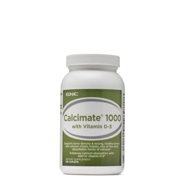 GNC Calcimate&reg; 1000 with Vitamin D-3