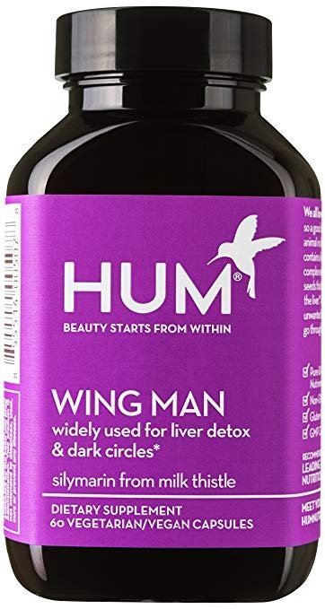 HUM Nutrition - Wing Man - Liver Detox Support, 60 Vegan Capsules