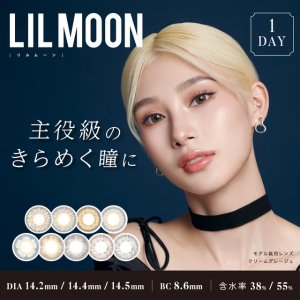 LIL MOON[Contact lenses] LIL MOON 1DAY [10 lenses / 1Box] / Daily Disposal Colored Contact Lenses