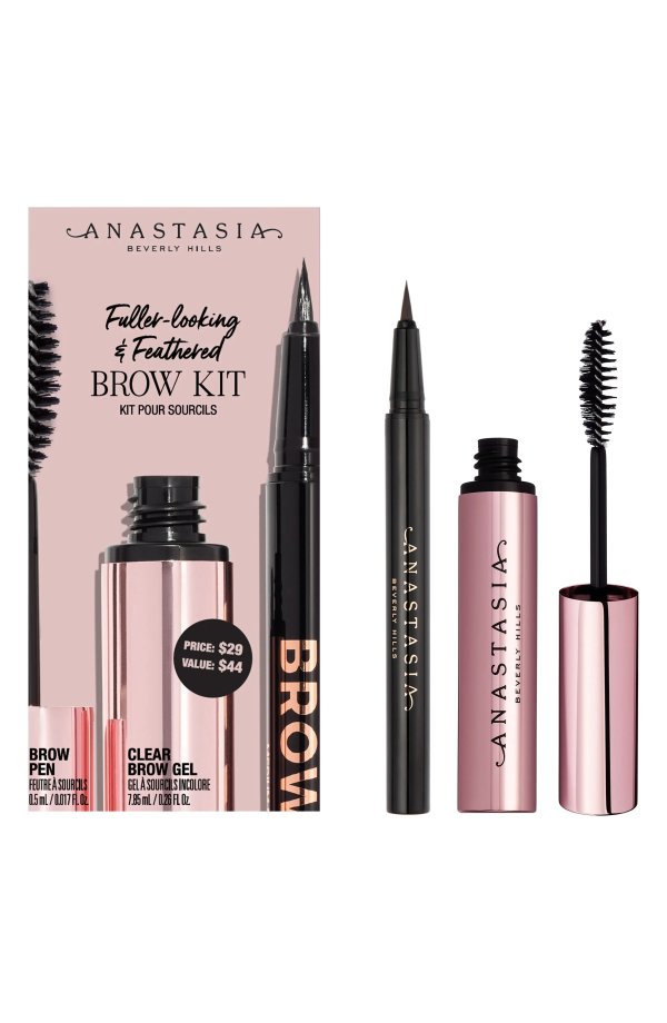 Fuller Looking & Feathered Brow Kit USD $44 Value