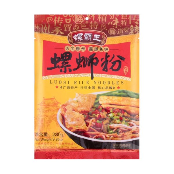LUOBAWANG Guangxi Specialty Snail Rice Noodle, 280g