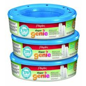 Playtex Diaper Genie尿布桶垃圾袋替换芯, 270ct (3盒装)