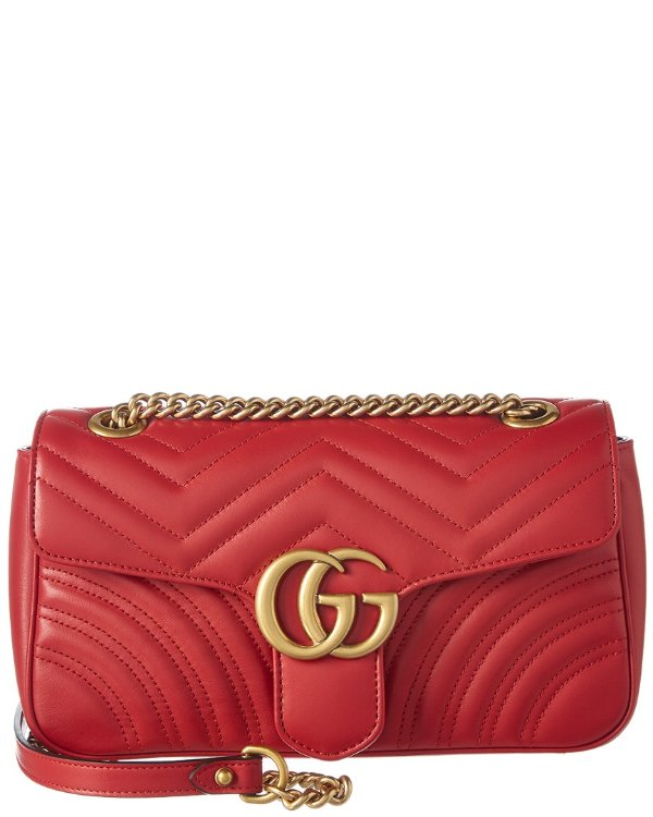 GG Marmont 2.0 Small Matelasse Leather Shoulder Bag