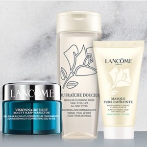 Any orders over $49 @ Lancome