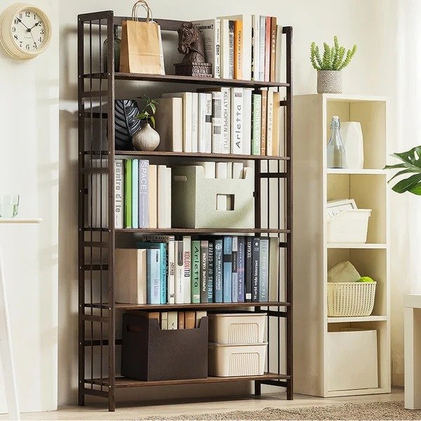 Ahriah Solid Wood Etagere BookcaseAhriah Solid Wood Etagere BookcaseProduct OverviewRatings & ReviewsQuestions & AnswersShipping & ReturnsMore to Explore