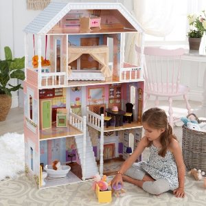 KidKraft Savannah Dollhouse with 14 Accessories Included