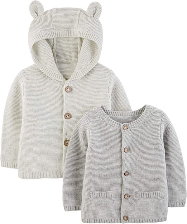 Joys by Carter's Baby 2-Pack Knit Cardigan Sweaters