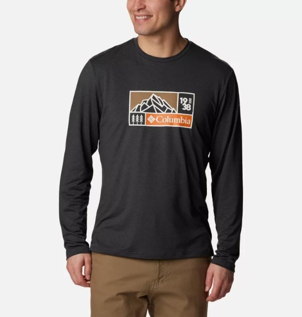 Men's Tech Trail™ Long Sleeve Graphic Shirt
