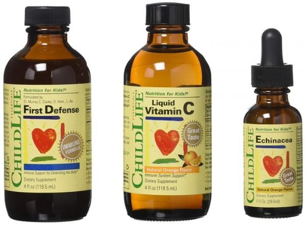 ChildLife The Immune Support Kit - Vitamin C+Echinacea+First Defense