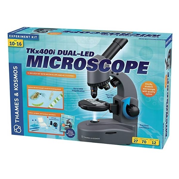 Thames & Kosmos TKx400i Dual-LED Microscope