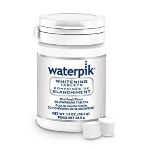 Waterpik Whitening Water Flosser Refill Tablets, 30 Count