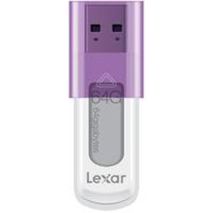 Lexar JumpDrive S50 64GB USB Flash Drive Purple