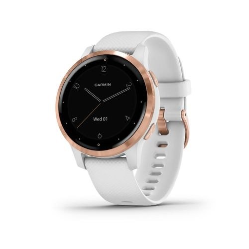 vivoactive 4S Smartwatch - (White/Rose Gold)