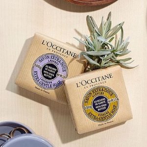 L'Occitane Extra-Gentle Vegetable Based Soap @ Amazon