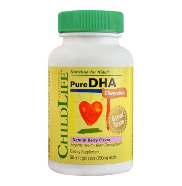 Pure DHA Chewable Berry -- 90 Softgels