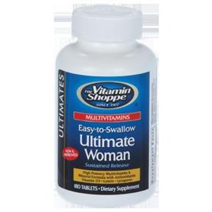 VitaminShoppe Ultimate Woman Multivitamin (Easy-To-Swallow), 180 Tablets