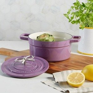 Martha Stewart Collection Enameled Cast Iron Cookware on Sale