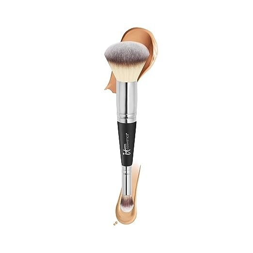 Heavenly Luxe Complexion Perfection Brush #7 - Foundation & Concealer Brush in One - Soft, Bristles - Pro-Hygienic & Ideal for Sensitive Skin