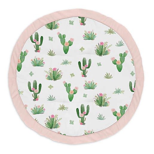 ® Cacti Playmat in Pink/Green | buybuy BABY