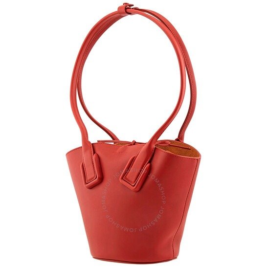 Red Small Basket Tote