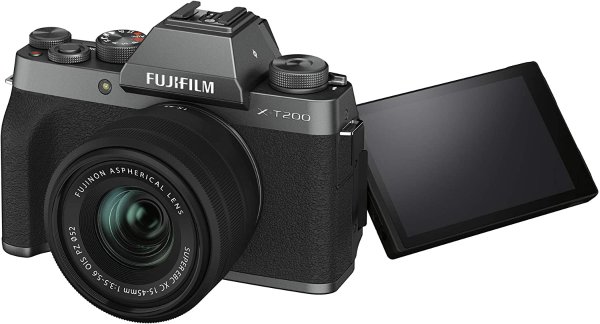 X-T200 Mirrorless Digital Camera w/ XC15-45mm Kit