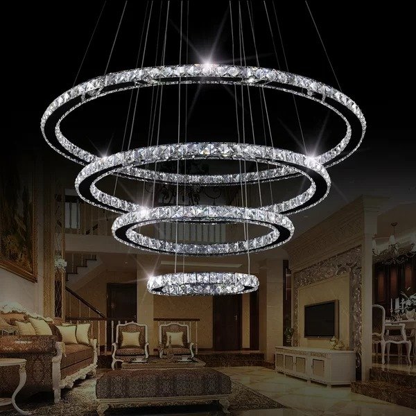 Drown 1 - Light Unique Tiered LED ChandelierDrown 1 - Light Unique Tiered LED ChandelierRatings & ReviewsCustomer PhotosQuestions & AnswersShipping & ReturnsMore to Explore
