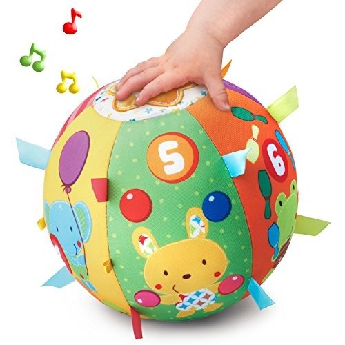 Baby Lil' Critters Roll and Discover Ball (Frustration Free Packaging)