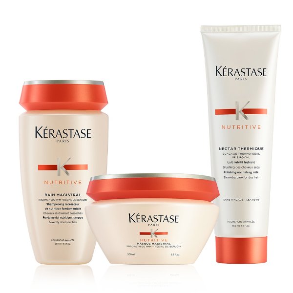 Nutritive Extremely Dry Hair Treatment Hair Care Set | Kerastase