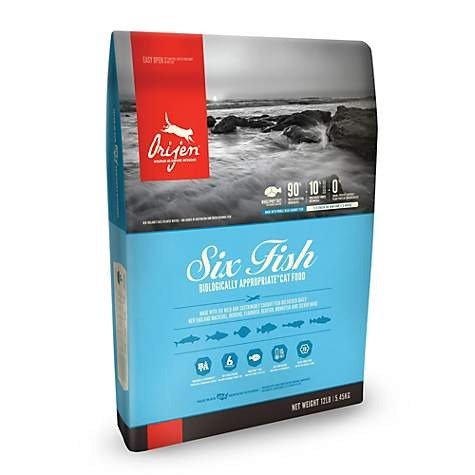 Six Fish Dry Cat Food, 12 lbs. | Petco