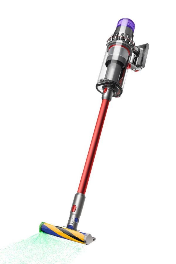 Outsize+ cordless vacuum cleaner red/nickel |