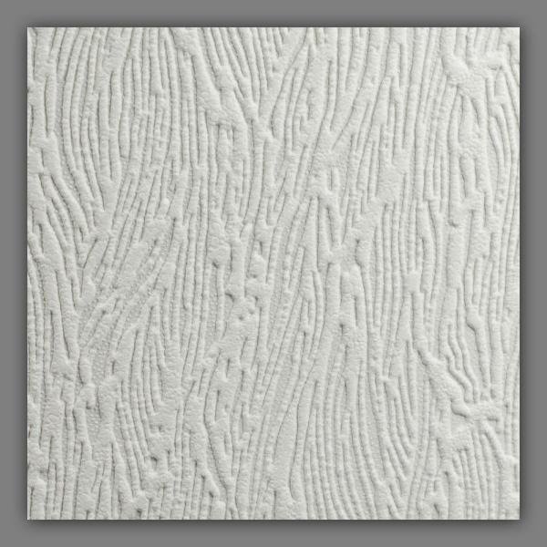 56 sq. ft. Forest Bark Paintable White Wallpaper
