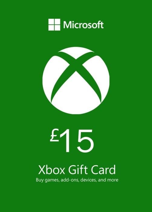 Microsoft 礼卡 £15