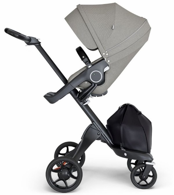 Xplory 6 Stroller - Brushed Grey/Black/Black